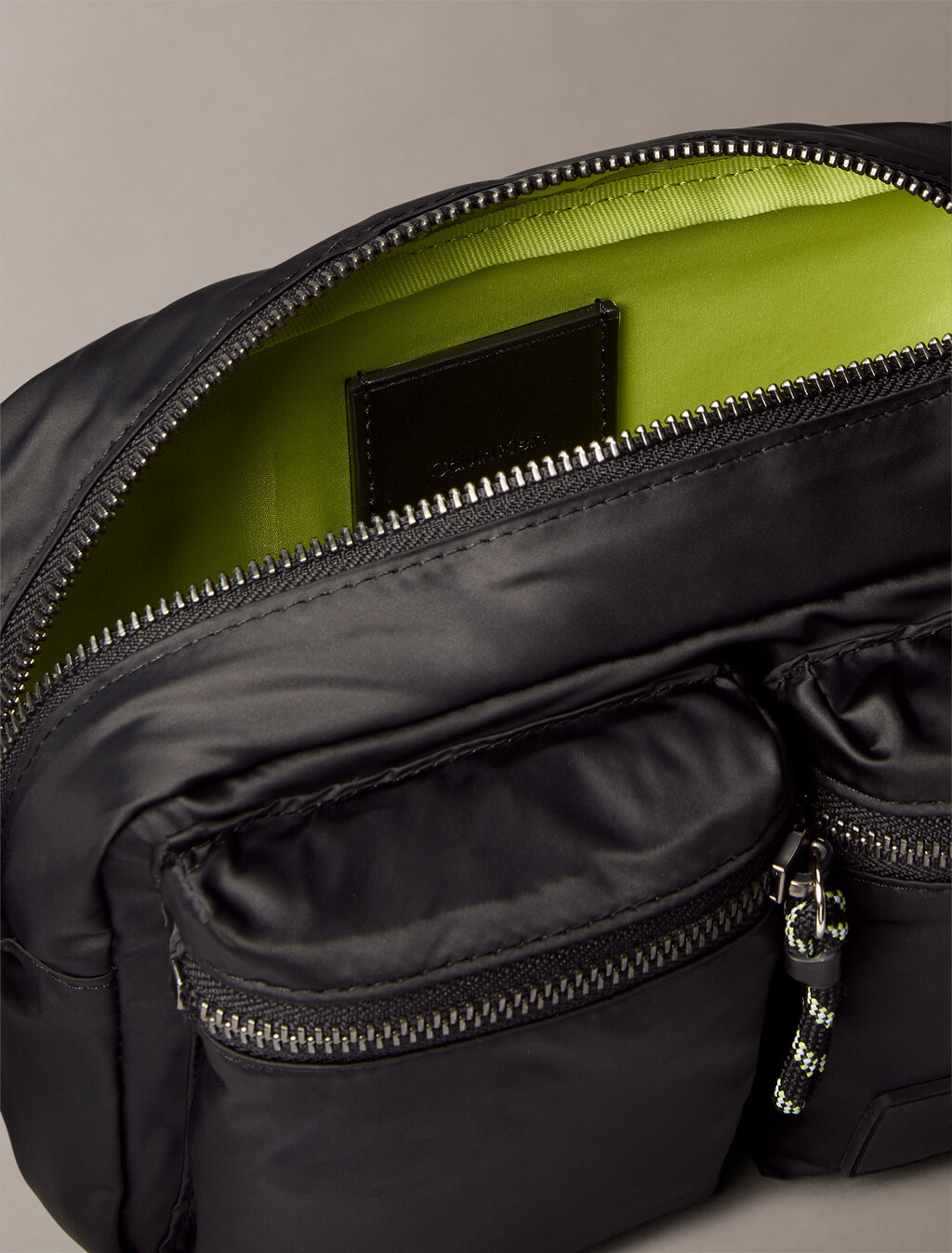 Tech Utility Camera Bag, Black/Wild Lime, hi-res