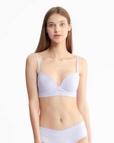 Invisibles Push Up Plunge Bra, Pastel Lilac, hi-res