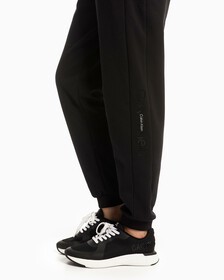 EMBOSSED ICON KNIT SWEATPANTS, BLACK BEAUTY, hi-res