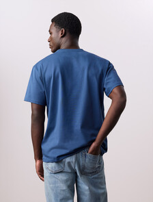 Jung Kook for Calvin Klein Monologo T-Shirt, Dark Denim, hi-res