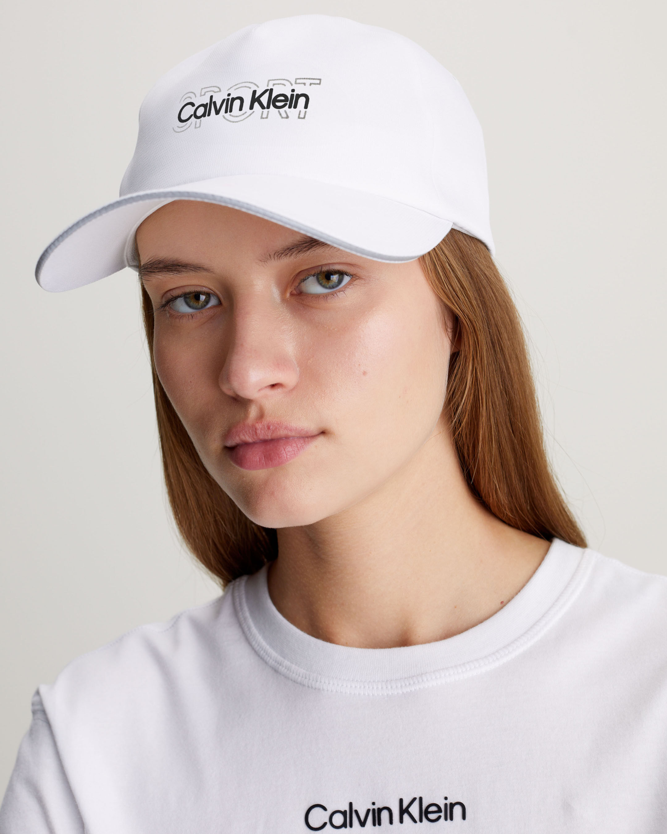 Logo Cap white Calvin Klein Malaysia