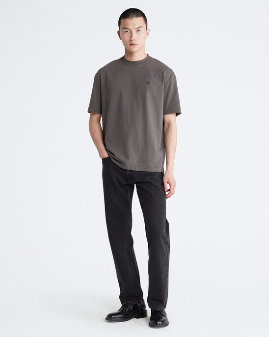 Calvin Logo Crew Neck Tee