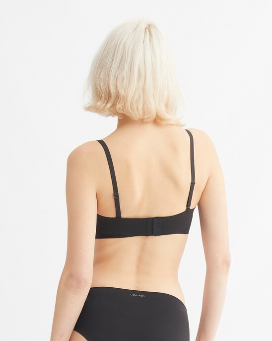 Mesh Lace Lightly Lined Bandeau Bra