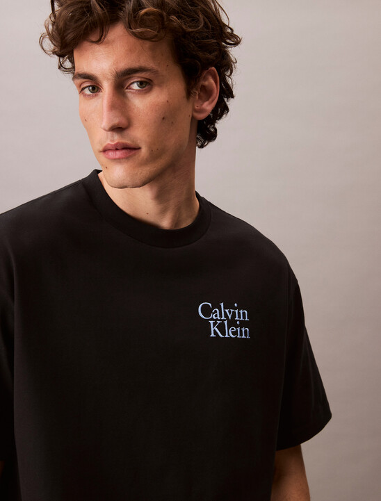 Script Logo Graphic Relaxed T-Shirt