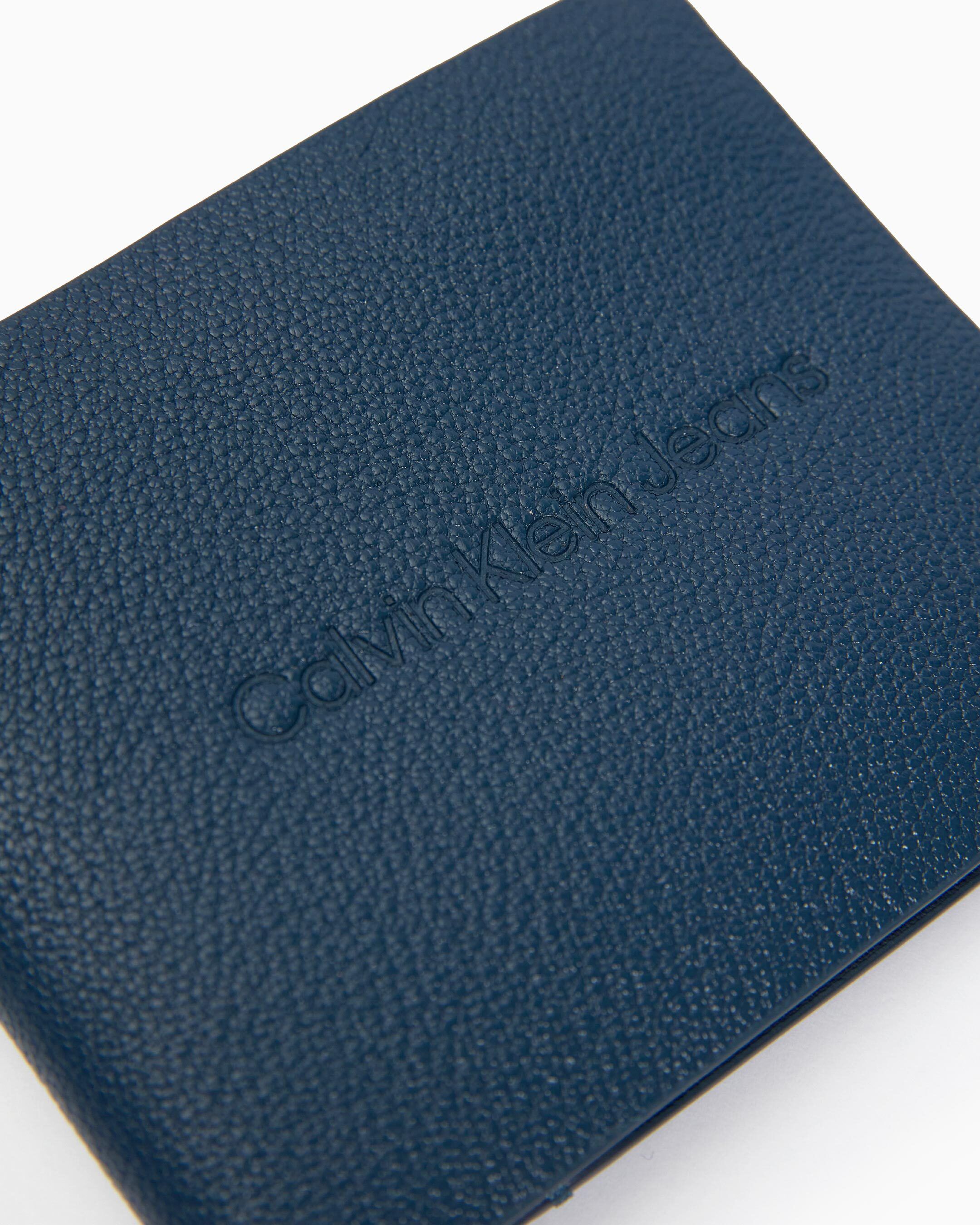 Micro Pebble Billfold Wallet blue Calvin Klein Malaysia
