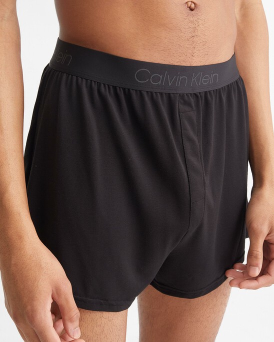 CK Black Pique Slim Boxers