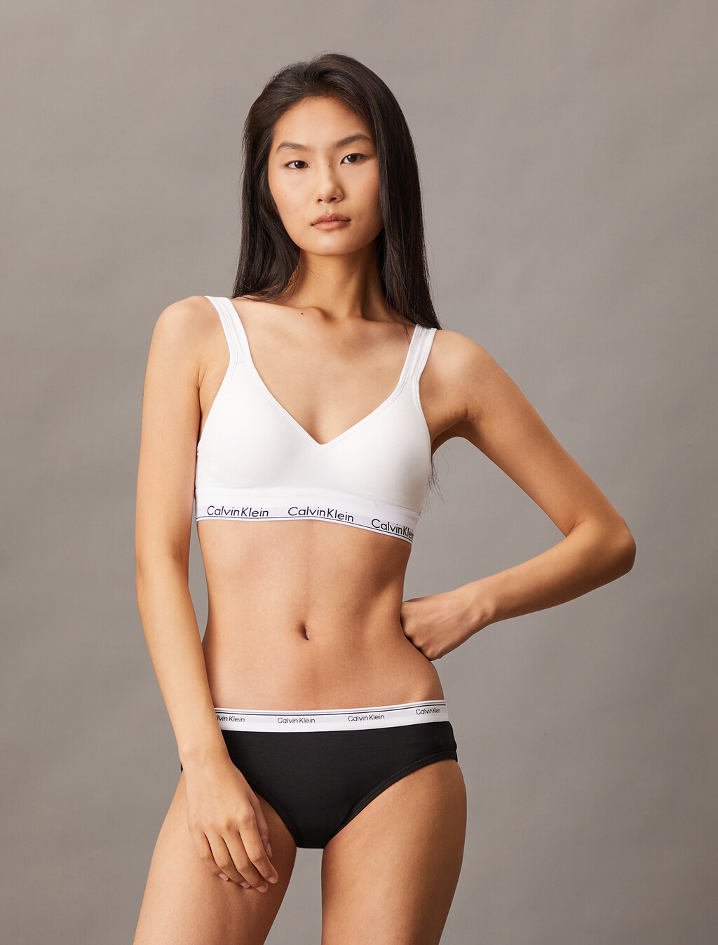 Icon Cotton Modal Scoop Back Lift Bralette, 5 White (Legacy 100), hi-res