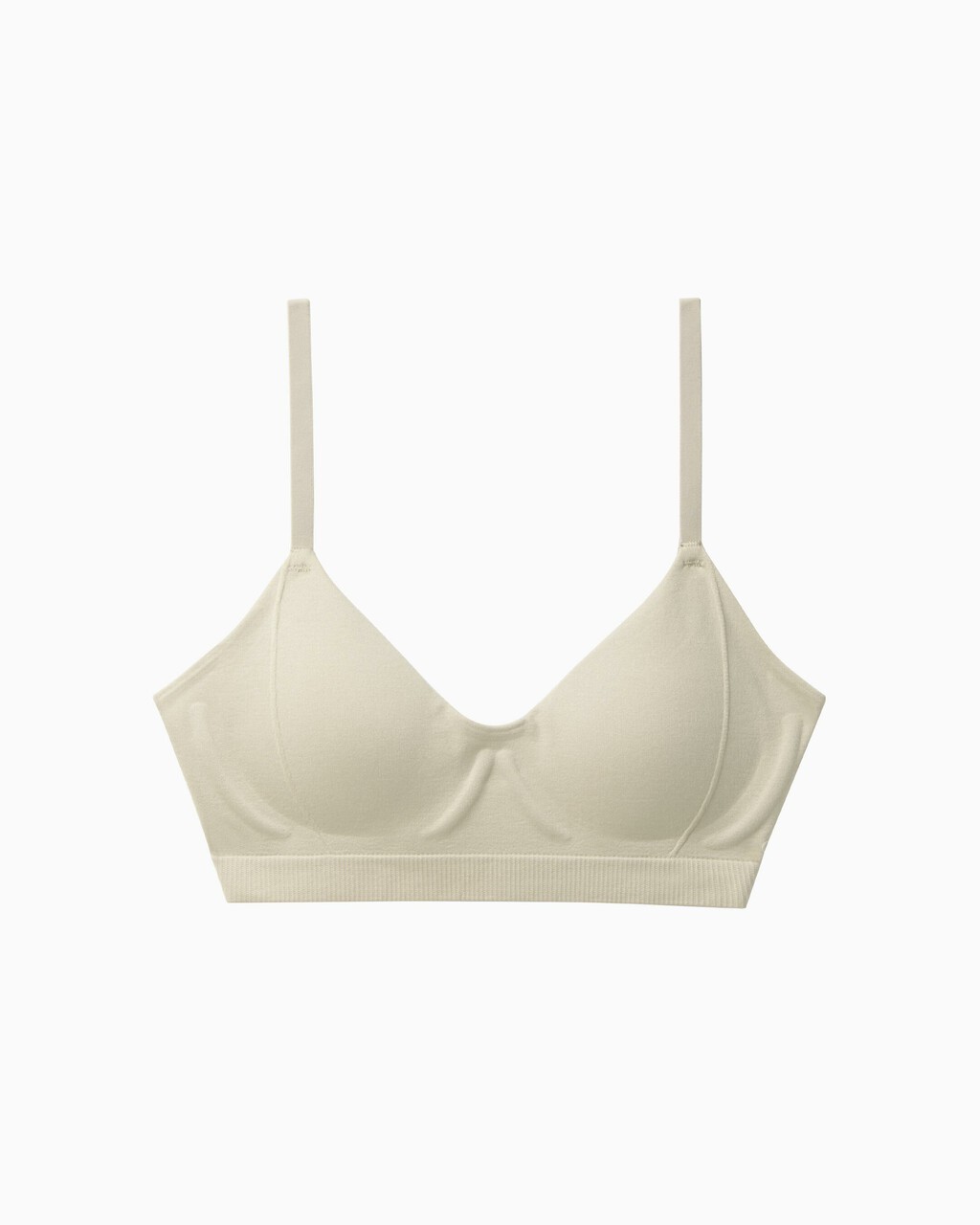 BONDED FLEX LIGHTLY LINED BRALETTE, Winter Linen, hi-res