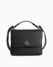 Recycled Crossbody Bag, BLACK, hi-res