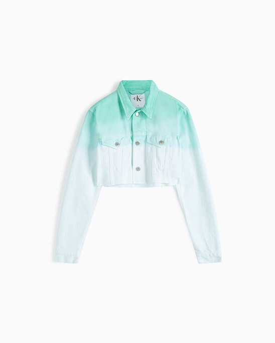 Pride Extreme Cropped Denim Jacket