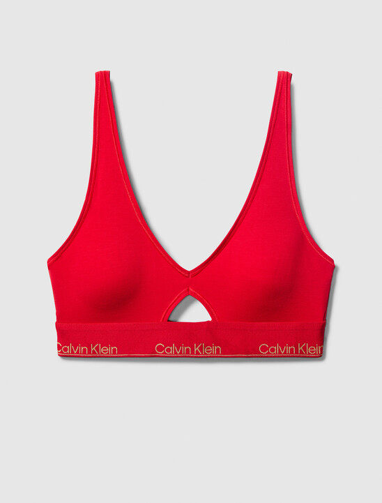 Icon Cotton Lightly Lined Triangle Bralette