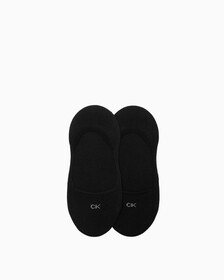 Logo Cotton Liner Socks 2 Pairs, COLOR 001, hi-res