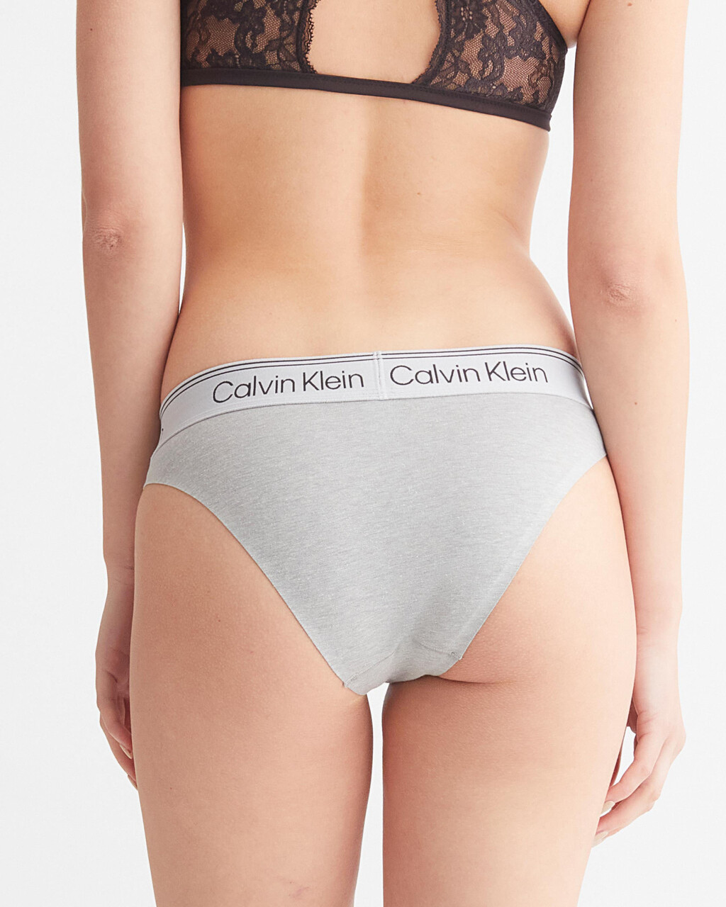 Athletic Cotton Tanga, grey