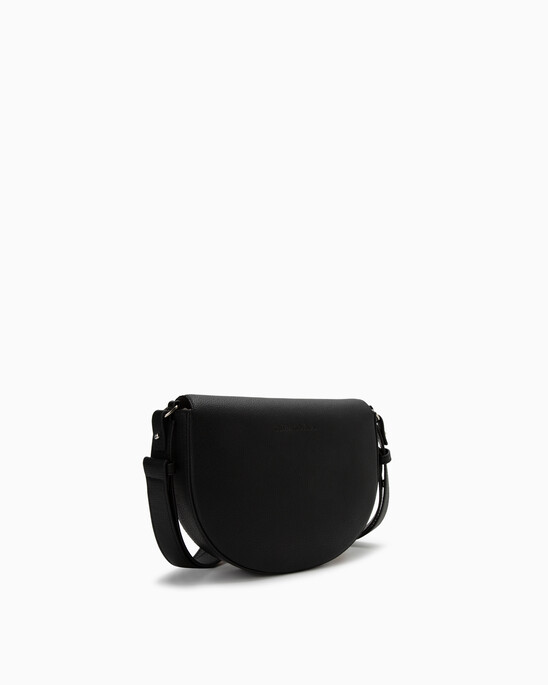 CKJ Minimal Monogram Saddle Bag