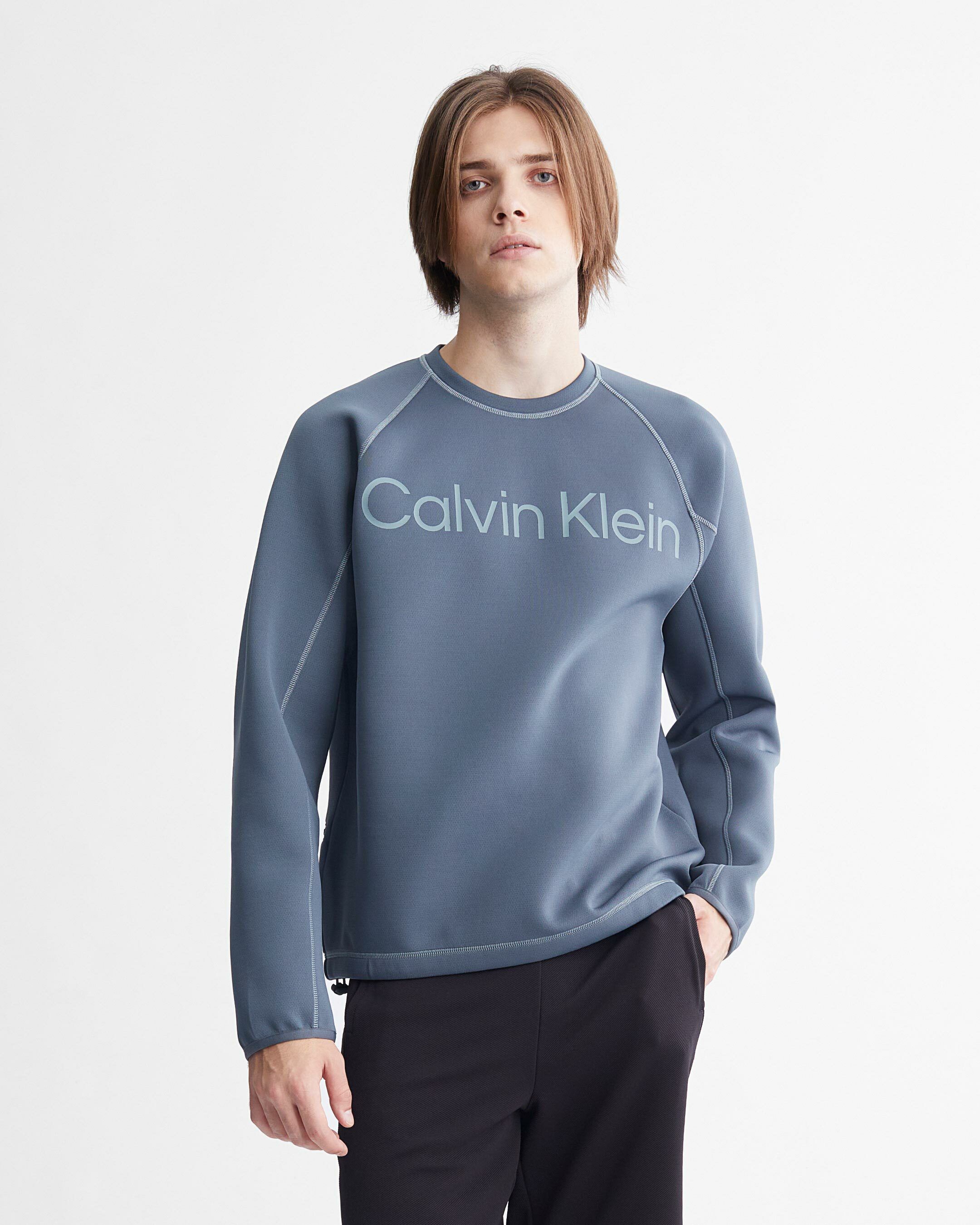 Spacer Logo Sweatshirt blue Calvin Klein Malaysia