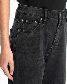 90S STRAIGHT BLACK JEANS, Spj Washed Black, hi-res