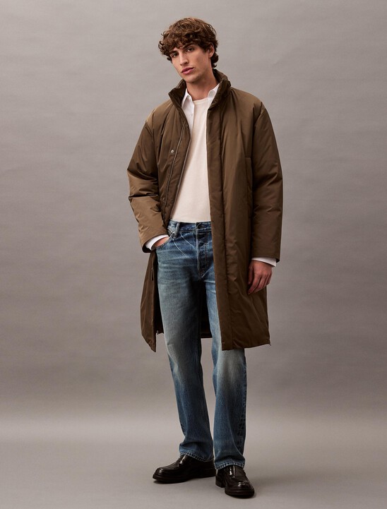 Nylon Padded Parka