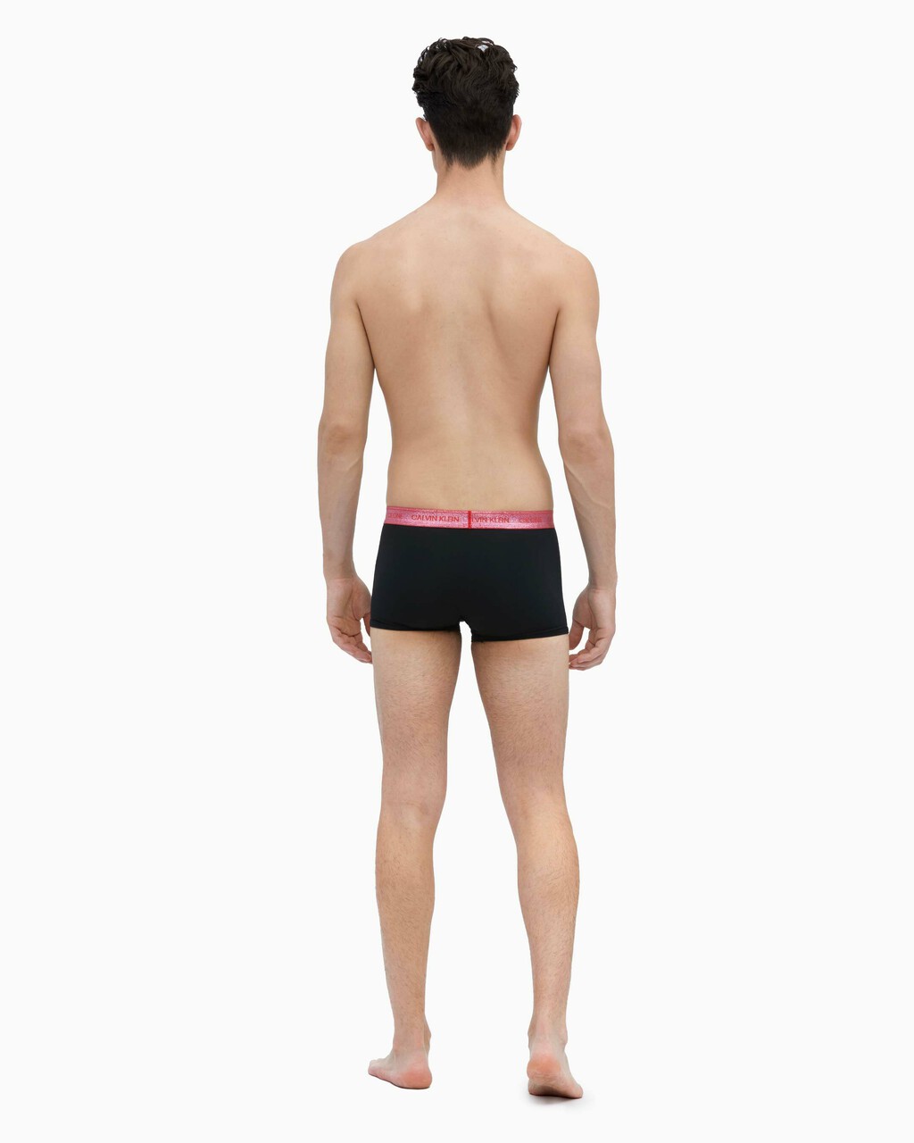 CK ONE GLITTER MICRO LOW RISE TRUNK, BLACK, hi-res
