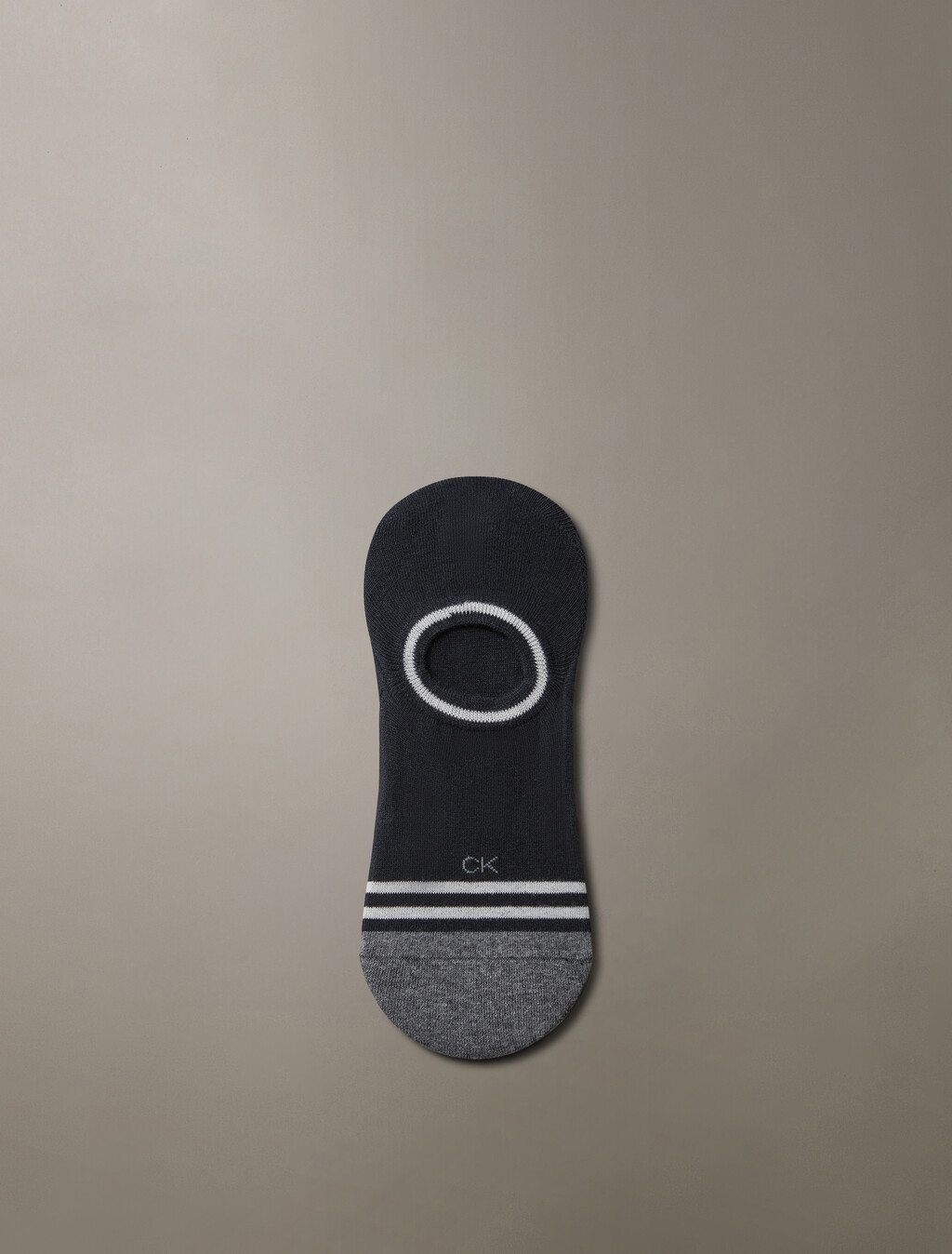 Stripe Liner Socks, BLACK, hi-res
