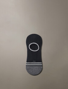 Stripe Liner Socks, BLACK, hi-res