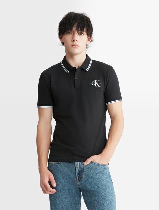 Monologo Slim Tipped Polo