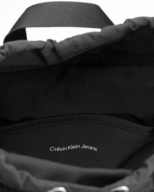 CITY NYLON SLIM FLAP BACKPACK 35CM, BLACK, hi-res