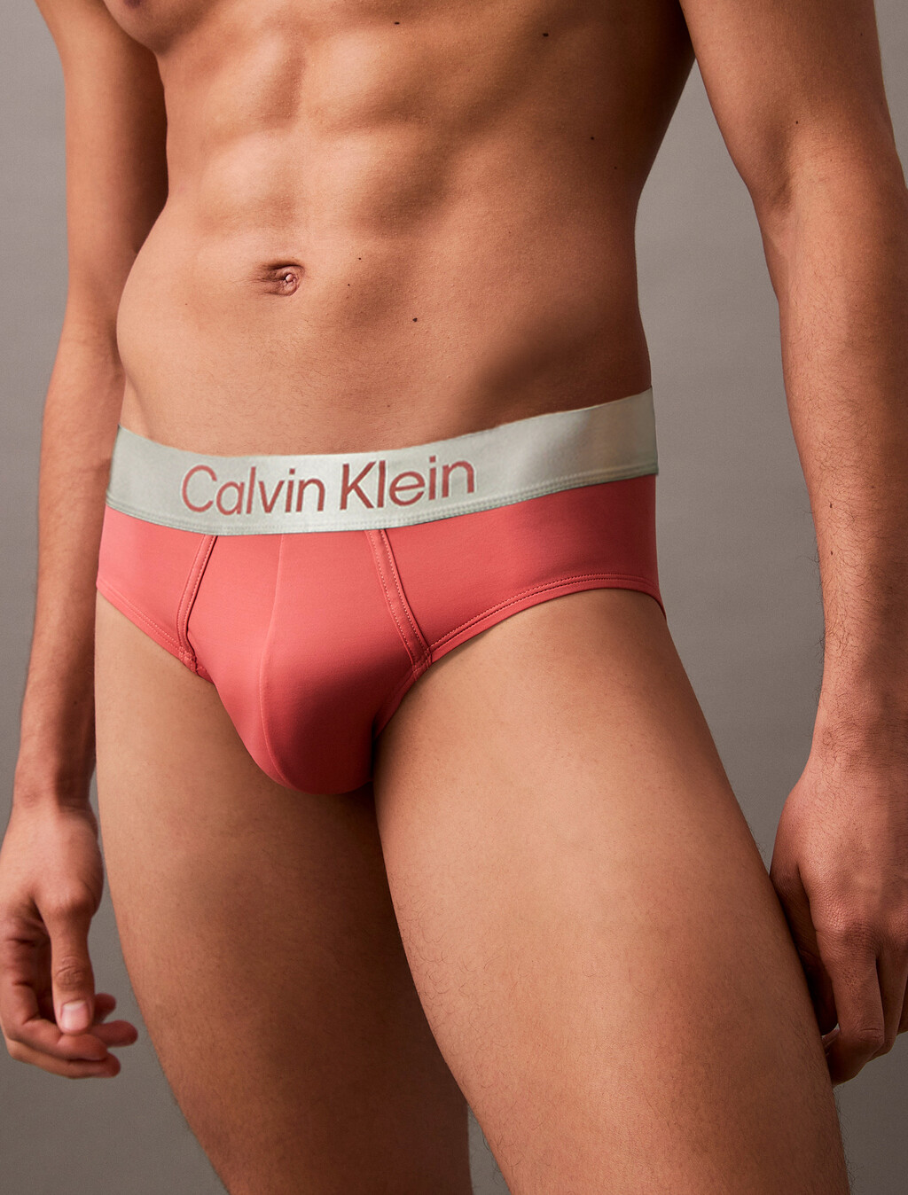 Brushed Micro Jersey Hipster Brief, Antique Pink, hi-res