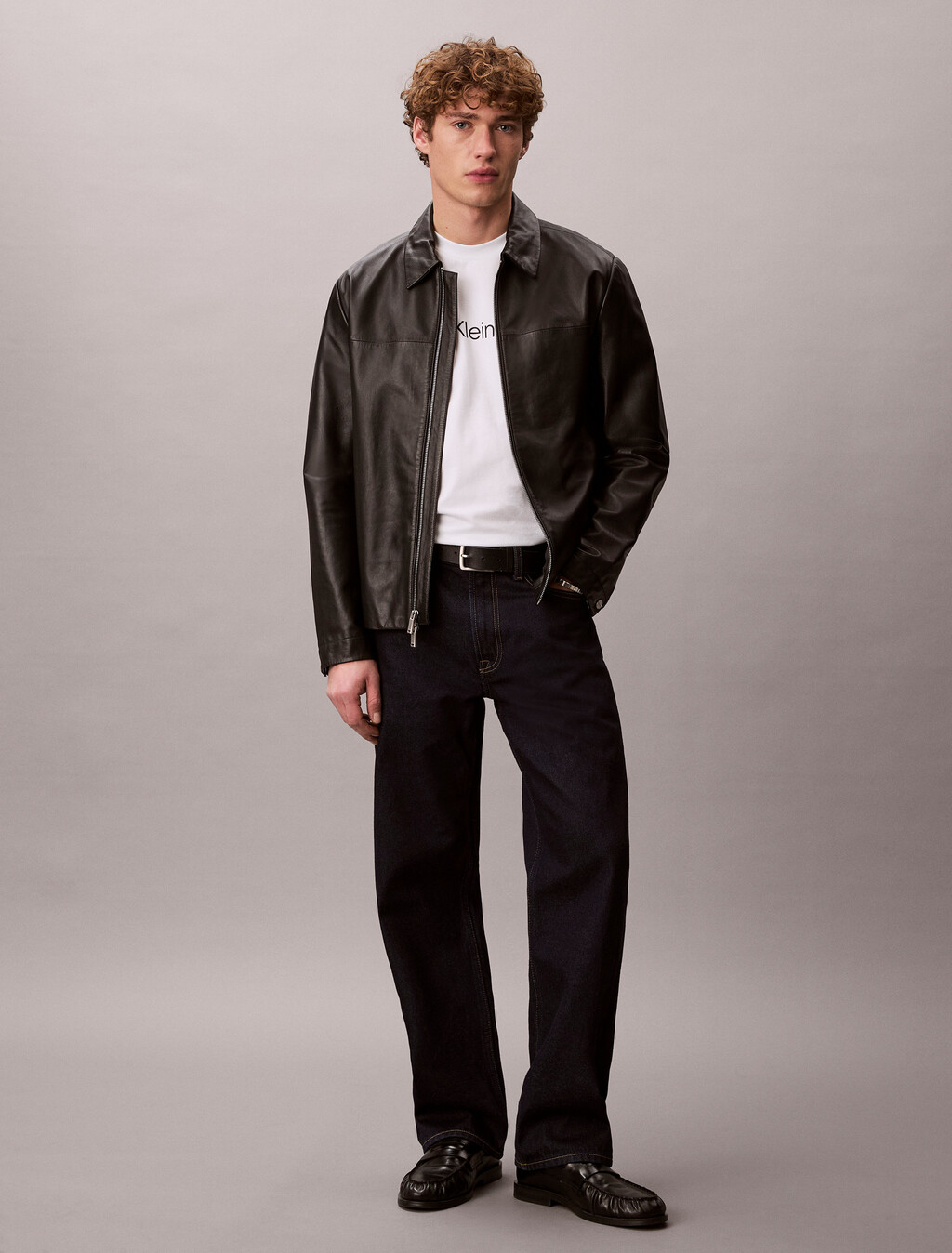 Regular Institutional Logo Tee, Bright White, hi-res