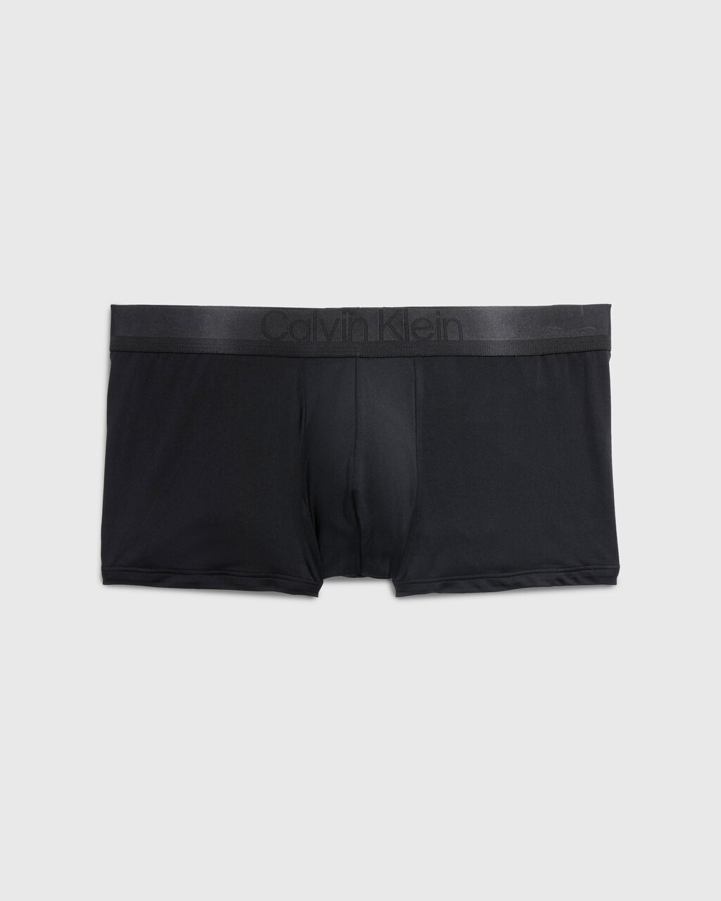 CK Black Low Rise Trunks, Black, hi-res