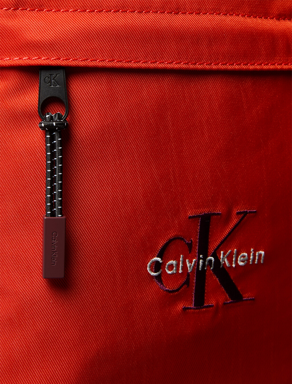 Nylon Monogram Logo Flatpack, Flame Scarlet, hi-res