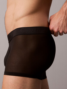 Trunks - CK Black Sheer Mesh, Black, hi-res