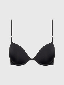 Minimalist Demi T-shirt Bra, Black, hi-res