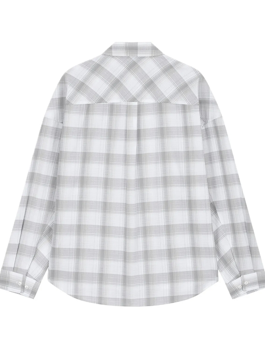 Relaxed Cotton Shirt, Brilliant White, hi-res