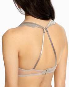 CK Black Bridal Push Up Plunge Bra, Satellite, hi-res