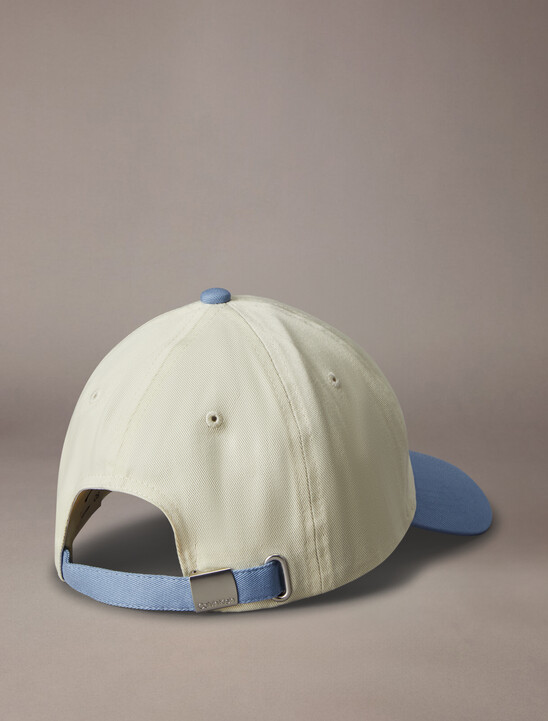 Contrast Embroidered Logo Baseball Cap