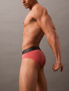Brushed Micro Jersey Hipster Brief, Antique Pink, hi-res