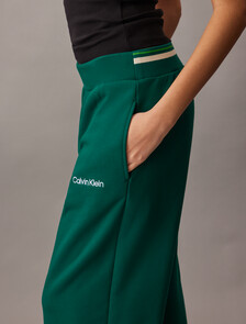 French Terry Straight Leg Joggers, Turf, hi-res