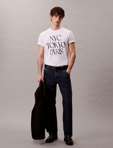 Flagship Cities Graphic Relaxed T-Shirt, Brilliant White, hi-res