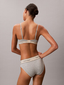 Lift Demi Bra - Heritage Cotton, Grey Heather, hi-res