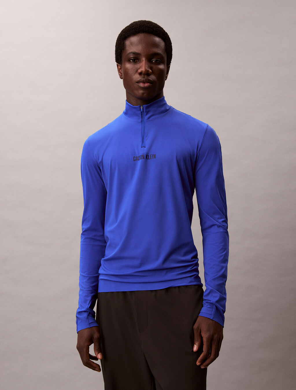 Sheer Alpaca Fine Gauge Crewneck Sweater, Royalty, hi-res