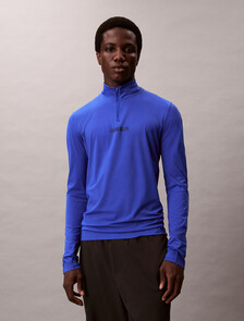 Sheer Alpaca Fine Gauge Crewneck Sweater, Royalty, hi-res