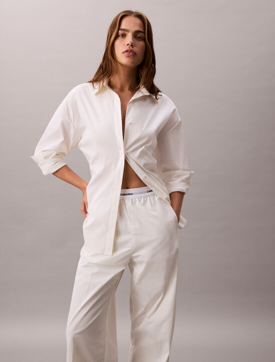 Cotton Relaxed Pants