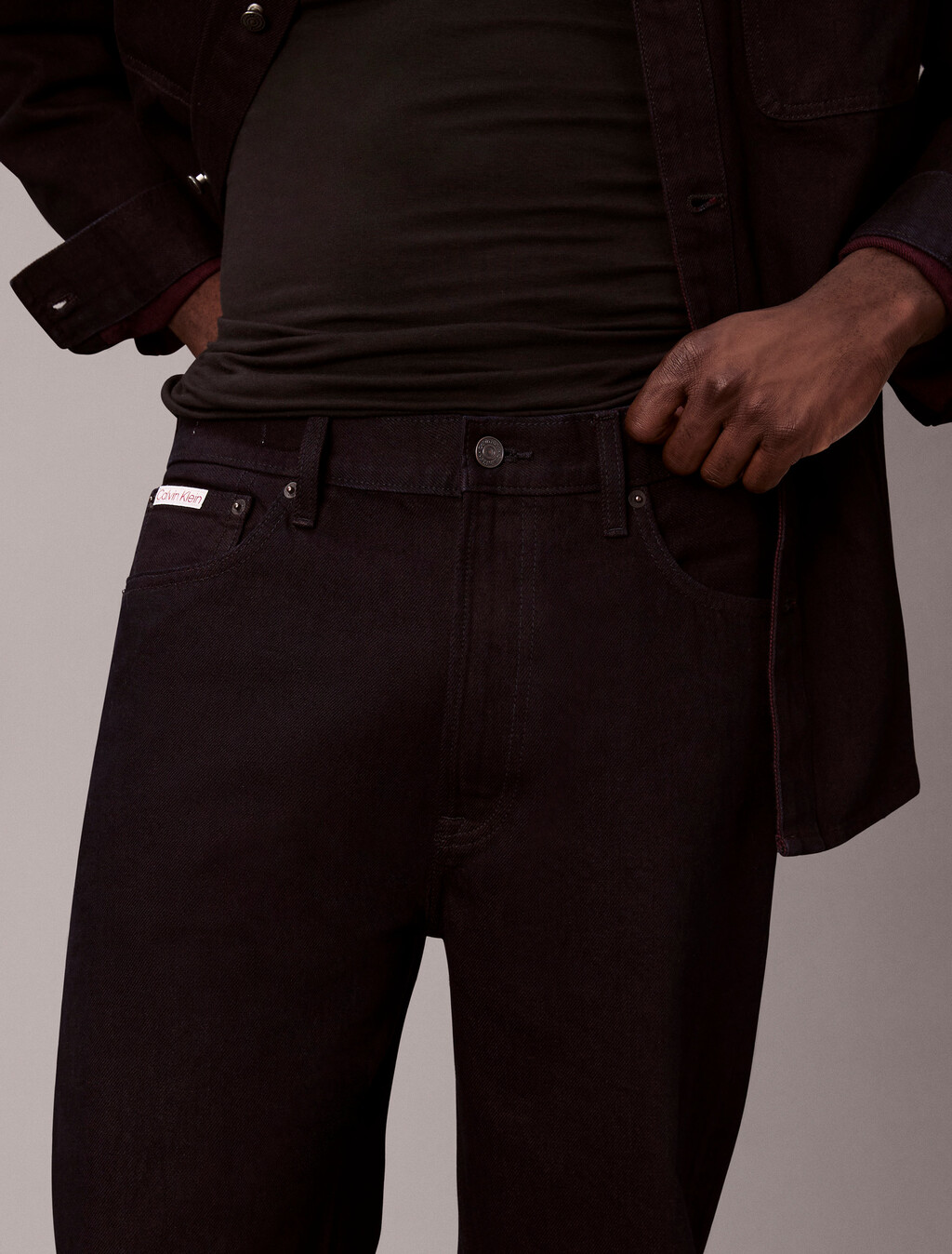 Baggy Jeans, MERLOT, hi-res