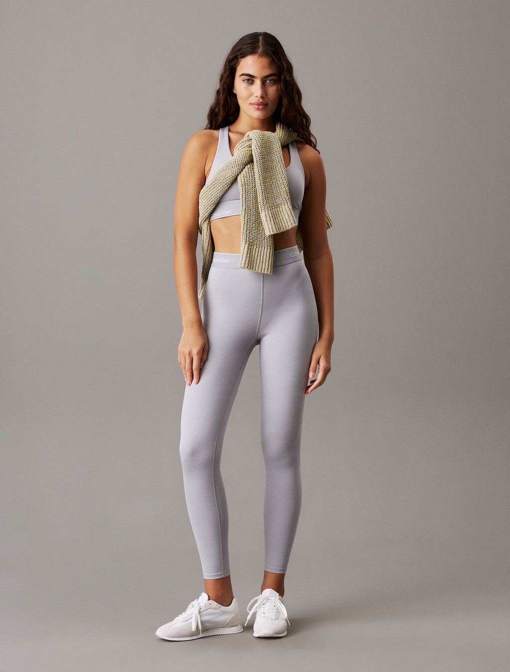 Modern Sport High Rise 7/8 Leggings, Grey Heather, hi-res