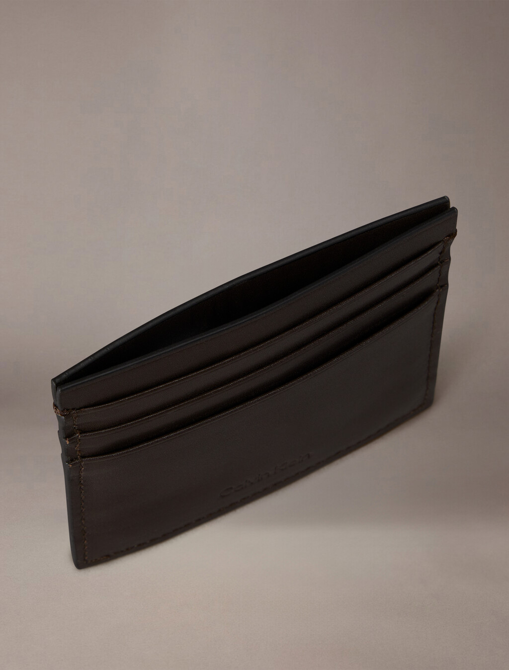 CK Inset Card Case, Mulch, hi-res