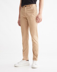 Core Essentials Skinny Woven Pants, TRAVERTINE, hi-res
