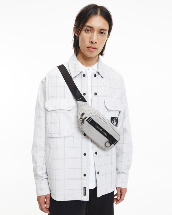 MONOGRAM BADGE SHADOW OVERSHIRT