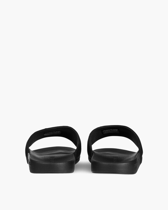 MONOGRAM COTTON SLIDES