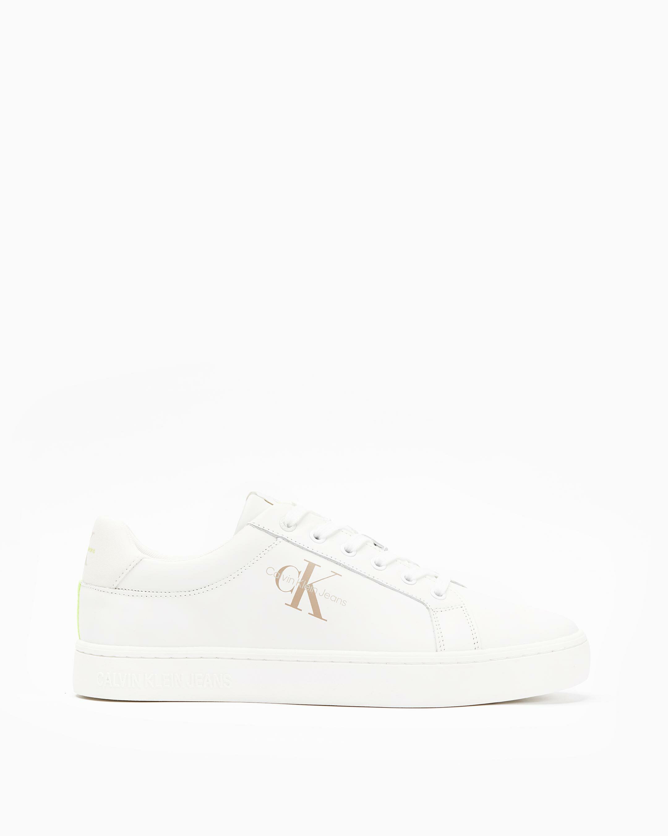 Ck white sneakers sale