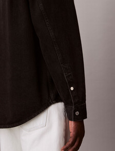 90s Denim Overshirt, JACKSON BLACK STONE, hi-res